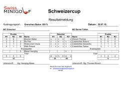 CH-Cup MC Grenchen 2 vs. MC Berner Falken