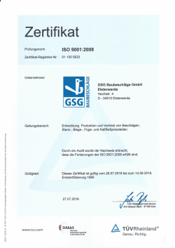DIN EN ISO 9001