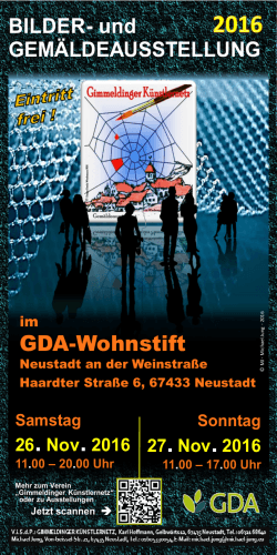 GDA-Wohnstift - Gimmeldinger Künstlernetz