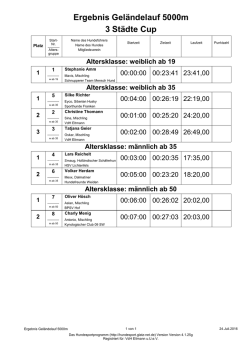 GL 5000m - Hundefreunde Eltmann
