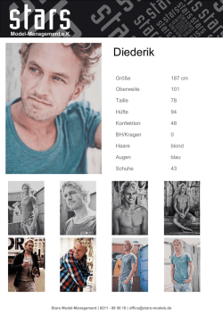 Diederik - Stars Model