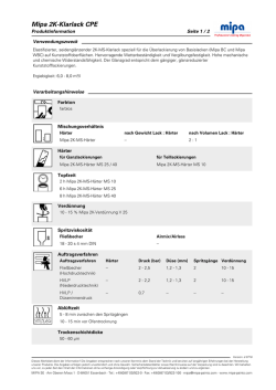 Mipa 2K-Klarlack CPE