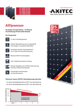 AXIpremium - Solartraders