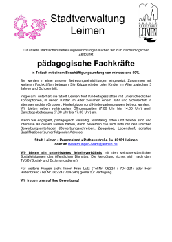 die Stellenausschreibung zum drucken - PDF-Datei