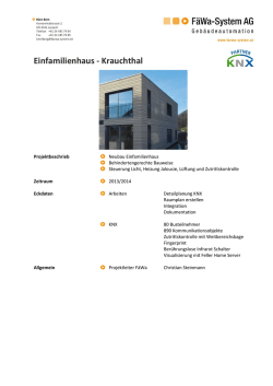 Einfamilienhaus - Krauchthal