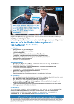 Hannover Meister m_w im Modernisierungsbereich Ref. Nr. 75117534