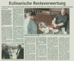 Page 1 Kulinarische Resteverwertung Profikoch Oliver Große zeigt