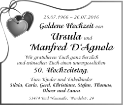 Ursula und Manfred D`Agnolo