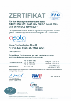 Page 1 - - Tüv international certification ––– 1 WE CERT - *** - -