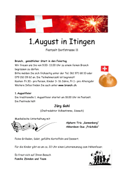 1.August in Itingen