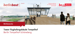 Tower Flughafengebäude Tempelhof
