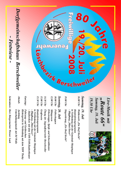 Dorfgemeinschaftshaus Berschweiler - Festw iese