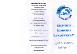 Kontakt Schulverein - Heideschule Schwanewede