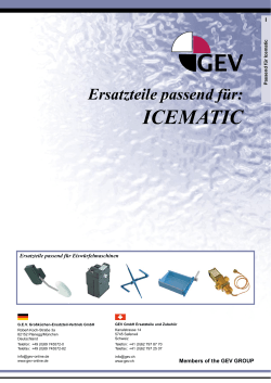 icematic - GEV austria GmbH
