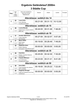 GL 2000m - Hundefreunde Eltmann