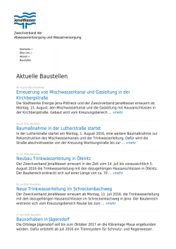 Drucken - JenaWasser