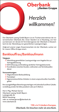 Herzlich willkommen!