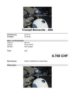Detailansicht Triumph Bonneville €,€900i