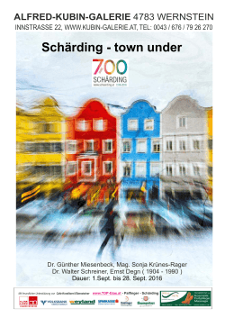 Schärding - town under