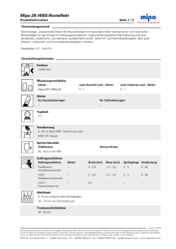 Mipa 2K-WBS-Rosteffekt