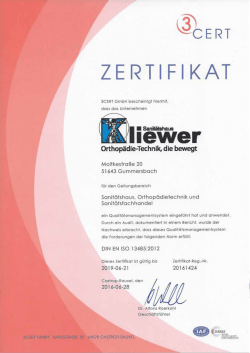 DIN EN ISO 13485