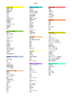 業種区分一覧（PDF）はこちらからご確認ください