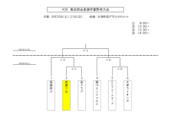 H28 菊池郡会長旗学童野球大会