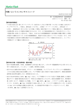 Economic Indicators 定例経済指標レポート