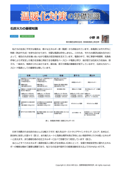 記事全文（PDF） - NPO法人 国際環境経済研究所｜International