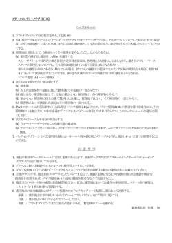 ローカルルール：倶楽部対抗（クラークCC）