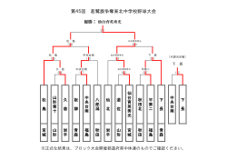 第45回 若鷲旗争奪東北中学校野球大会