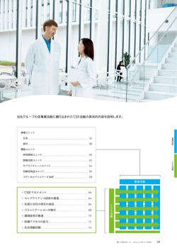 当社グループの各事業活動に織り込まれたCSR活動の具体