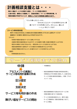 計画相談支援とは（PDF形式：342KB）