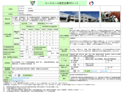 ユースエール認定企業PRシート