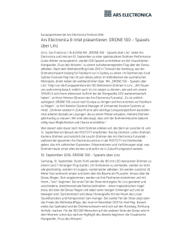 Presstext zu Drone 100 – Spaxels über Linz (PDF, 248 kB )