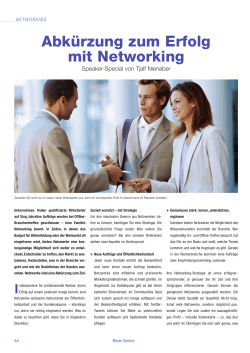 Abkürzung zum Erfolg mit Networking