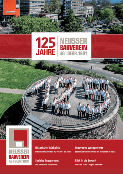 Historischer R&uuml;ckblick Innovative Wohnprojekte Soziales