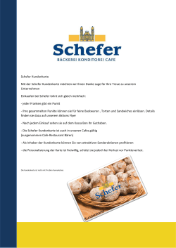 Kundenkarte Schefer Homepage Infoflyer Aug-sept