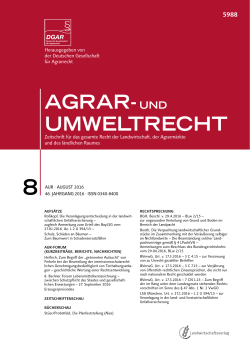 Helfrich, Lukas, Zum Begriff der "getrennten Aufzucht"