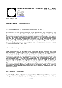 Jahresbericht Kader NWTTV 2015_2016