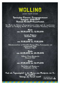 Jahresspeiseplan Kerngruppenessen 2016_2017