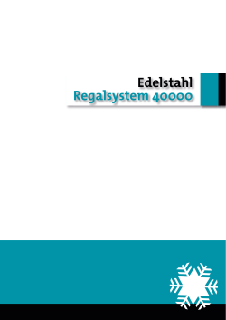 Edelstahl Regalsystem 40000