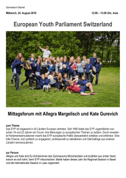 Gymnasium Oberwil Oberwil, J