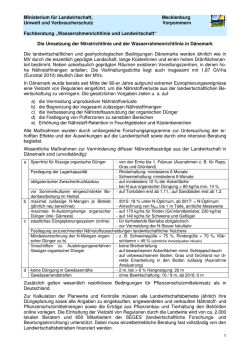 Die Umsetzung der Nitratrichtlinie und der - wrrl-mv