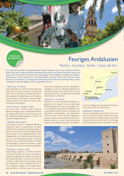 Feuriges Andalusien - Rubi