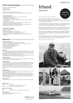 Irland, 10. - Kontext