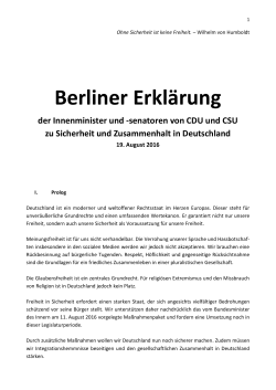 160819 Berliner Erklärung
