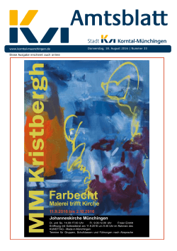 Amtsblatt KW 33/2016 - Korntal