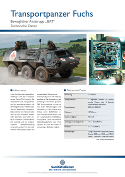 Transportpanzer FUCHS IED ( PDF , 1016 kB)