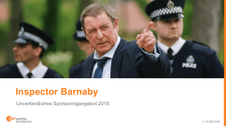 Inspector Barnaby - ZDF Werbefernsehen